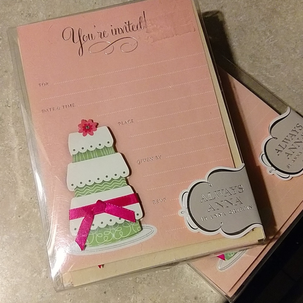 Bridal Shower invitations.